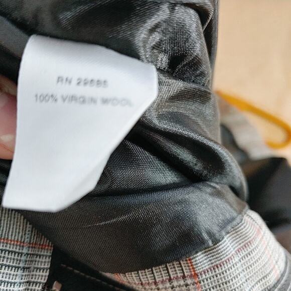 Pendleton Women's Virgin Wool Plaid Contemporary Career Pants Sz 10 - Picture 6 of 6